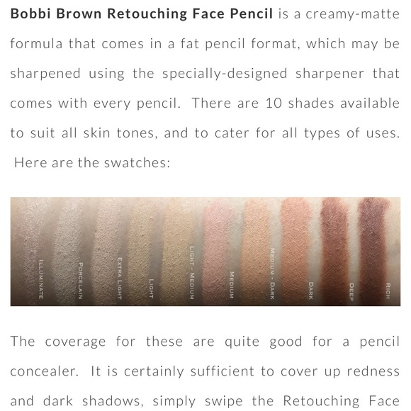 Dark Retouching Face Pencil Bobbi Brown - Picture 6 of 10